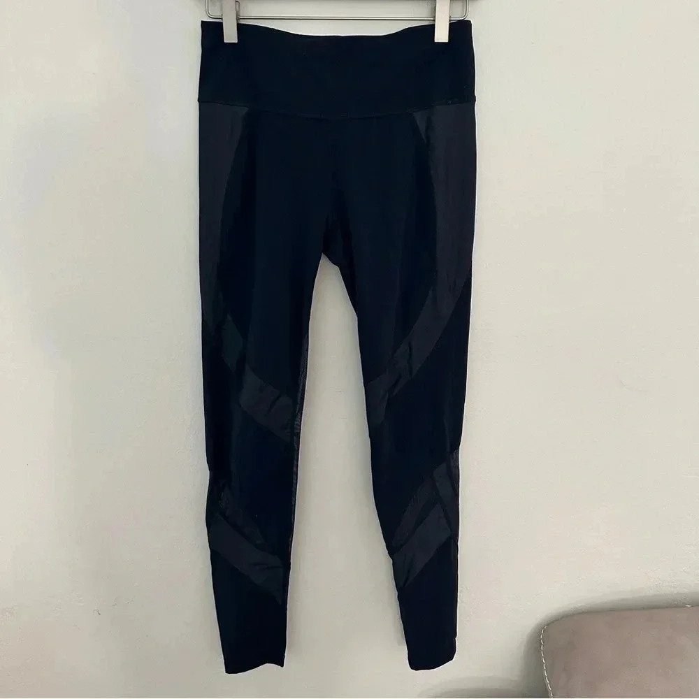 Sweaty Betty THE POWER FULL‎ LENGTH 27" Leggings Mesh Size Small